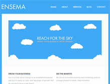 Tablet Screenshot of ensema.co.uk